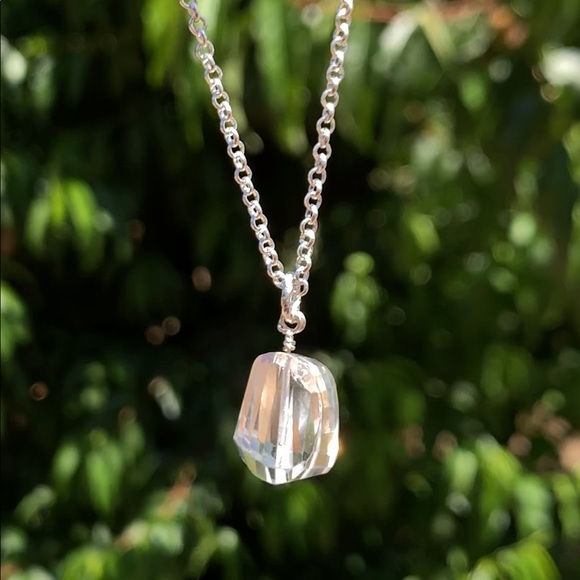 Hand Made Crystal Quartz Charm Necklace - Picture 6 of 7